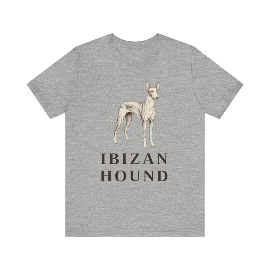 Ibizan Hound Lover Shirt, Vintage Dog Sketch Tee, Dog Lover Gift Ibizan Hound Lover Shirt, Vintage Dog Sketch Tee, Dog Lover Gift