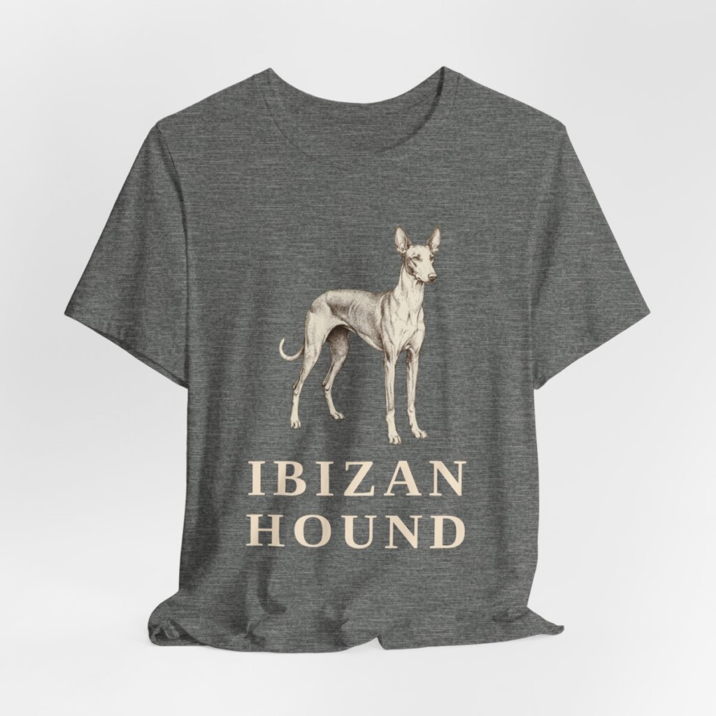 Ibizan Hound Lover Shirt, Vintage Dog Sketch Tee, Dog Lover Gift Ibizan Hound Lover Shirt, Vintage Dog Sketch Tee, Dog Lover Gift