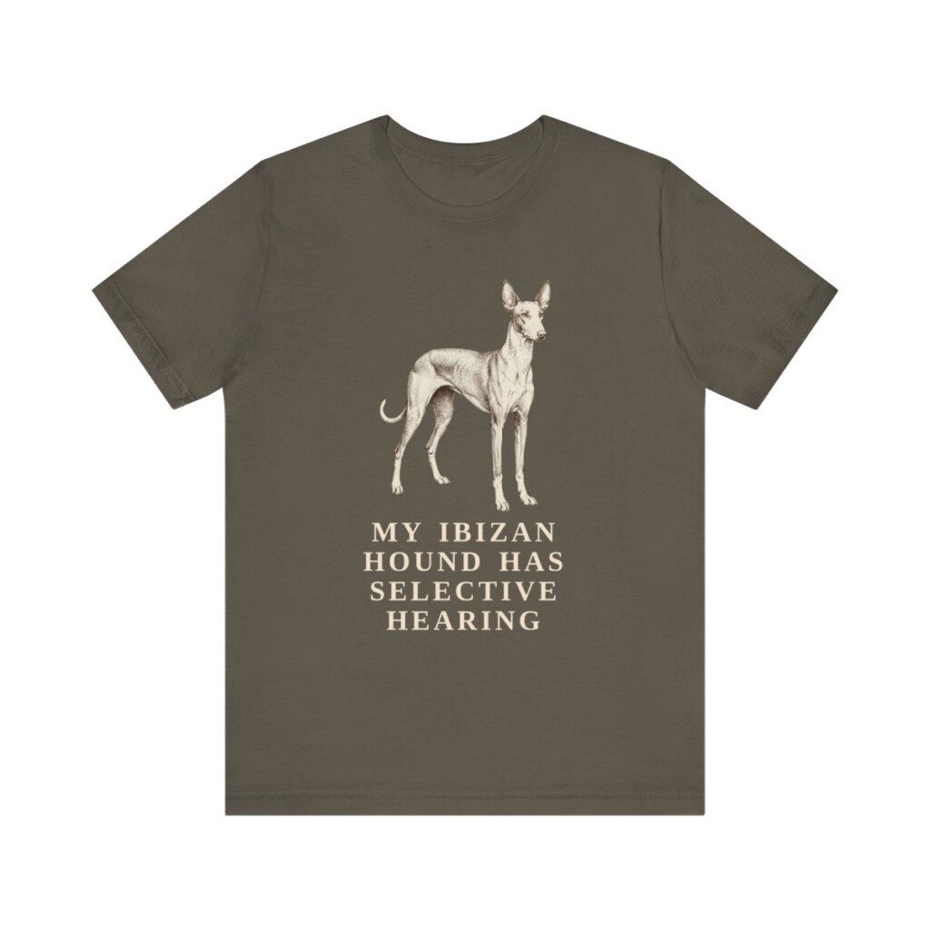 Ibizan Hound Humor Shirt, Vintage Dog Sketch Tee, Dog Humor Gift Ibizan Hound Humor Shirt, Vintage Dog Sketch Tee, Dog Humor Gift