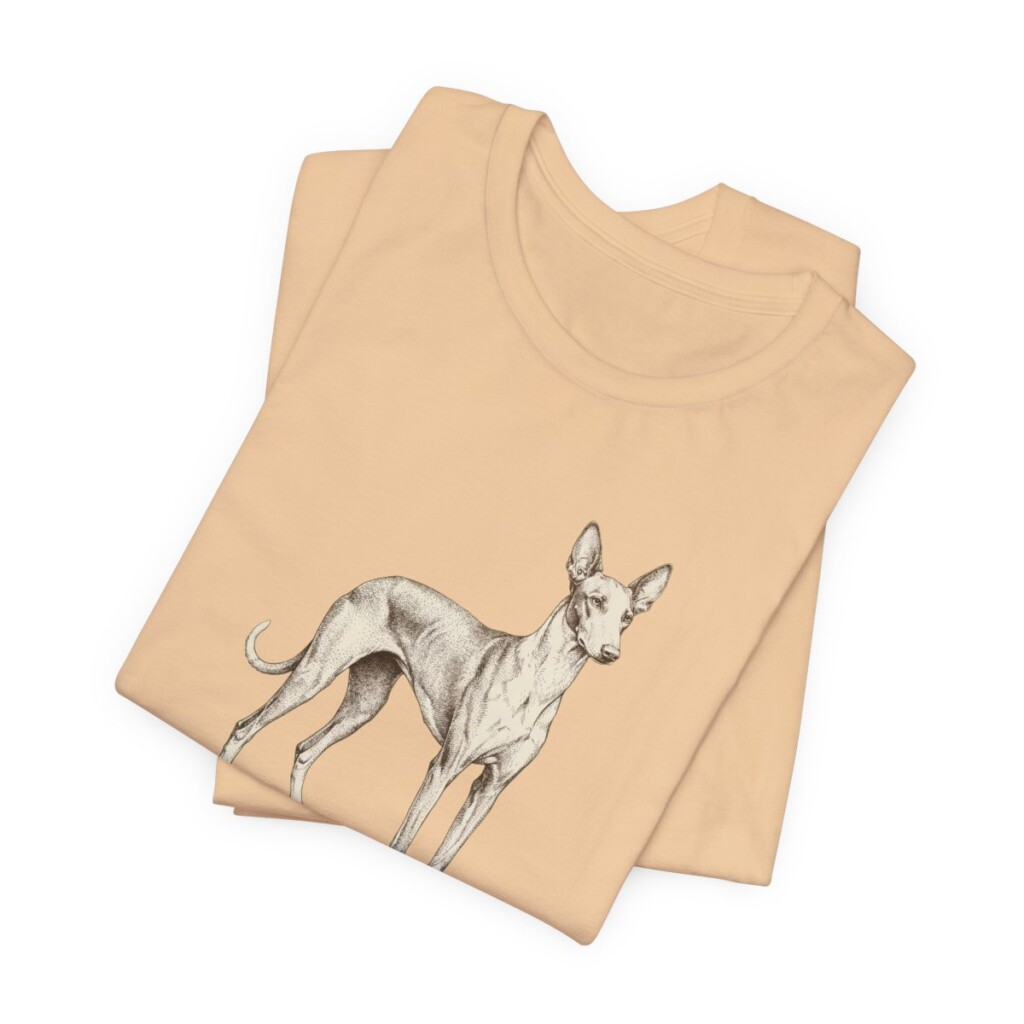 Ibizan Hound Humor Shirt, Vintage Dog Sketch Tee, Dog Humor Gift Ibizan Hound Humor Shirt, Vintage Dog Sketch Tee, Dog Humor Gift