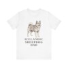Icelandic Sheepdog Dad Shirt, Vintage Dog Sketch Tee, Dog Dad Gift Icelandic Sheepdog Dad Shirt, Vintage Dog Sketch Tee, Dog Dad Gift