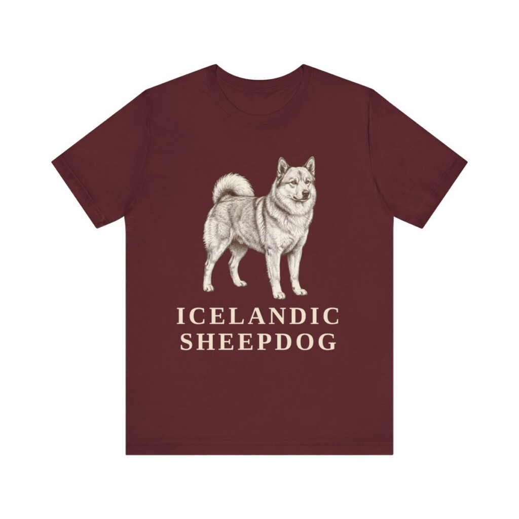Icelandic Sheepdog Lover Shirt, Vintage Dog Sketch Tee, Dog Lover Gift Icelandic Sheepdog Lover Shirt, Vintage Dog Sketch Tee, Dog Lover Gift