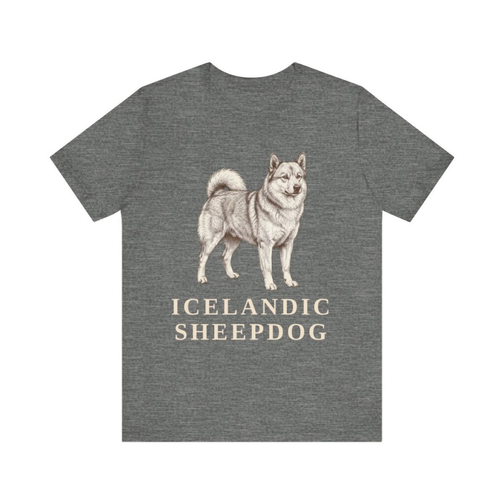 Icelandic Sheepdog Lover Shirt, Vintage Dog Sketch Tee, Dog Lover Gift Icelandic Sheepdog Lover Shirt, Vintage Dog Sketch Tee, Dog Lover Gift