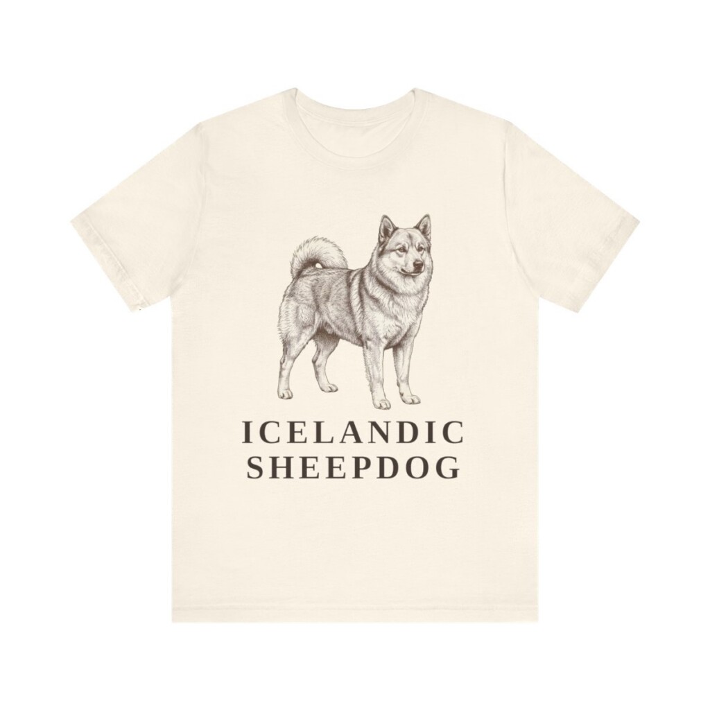 Icelandic Sheepdog Lover Shirt, Vintage Dog Sketch Tee, Dog Lover Gift Icelandic Sheepdog Lover Shirt, Vintage Dog Sketch Tee, Dog Lover Gift
