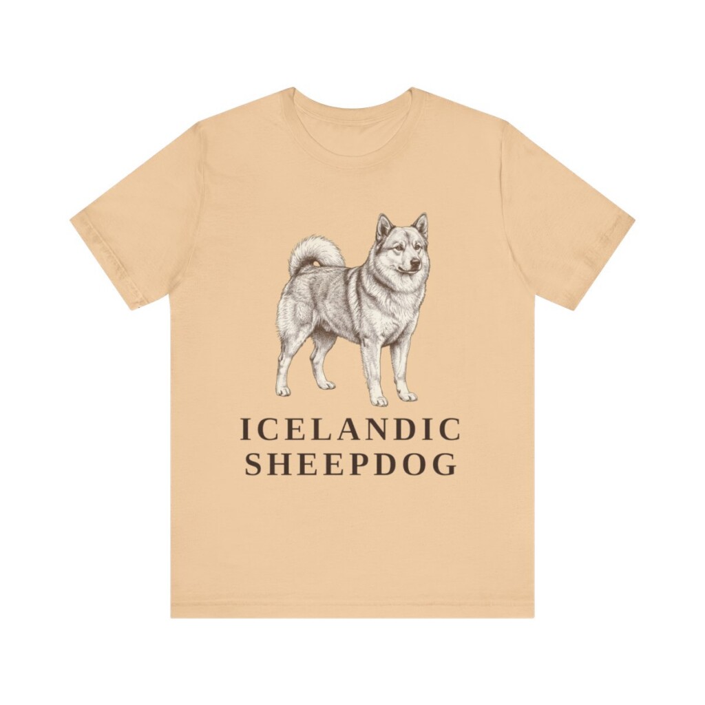 Icelandic Sheepdog Lover Shirt, Vintage Dog Sketch Tee, Dog Lover Gift Icelandic Sheepdog Lover Shirt, Vintage Dog Sketch Tee, Dog Lover Gift