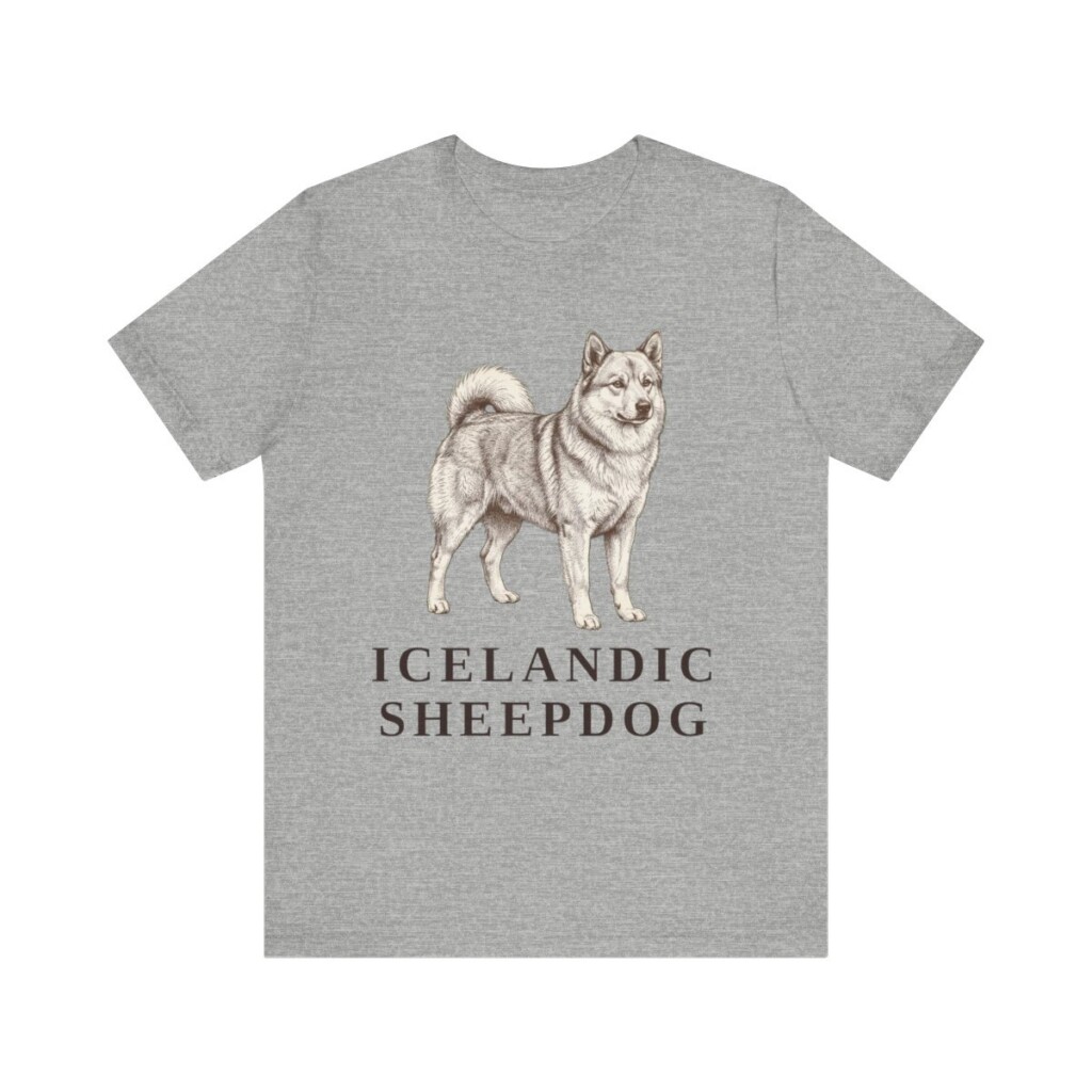 Icelandic Sheepdog Lover Shirt, Vintage Dog Sketch Tee, Dog Lover Gift Icelandic Sheepdog Lover Shirt, Vintage Dog Sketch Tee, Dog Lover Gift