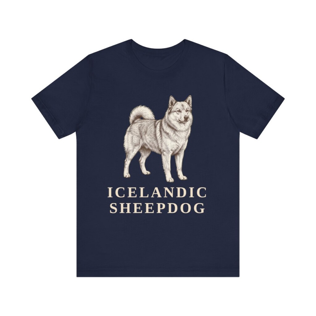 Icelandic Sheepdog Lover Shirt, Vintage Dog Sketch Tee, Dog Lover Gift Icelandic Sheepdog Lover Shirt, Vintage Dog Sketch Tee, Dog Lover Gift