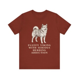 Icelandic Sheepdog Humor Shirt, Vintage Dog Sketch Tee, Dog Humor Gift
