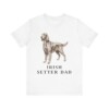 Irish Setter Dad Shirt, Vintage Dog Sketch Tee, Dog Dad Gift Irish Setter Dad Shirt, Vintage Dog Sketch Tee, Dog Dad Gift