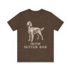 Irish Setter Dad Shirt, Vintage Dog Sketch Tee, Dog Dad Gift Irish Setter Dad Shirt, Vintage Dog Sketch Tee, Dog Dad Gift
