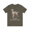Irish Setter Dad Shirt, Vintage Dog Sketch Tee, Dog Dad Gift Irish Setter Dad Shirt, Vintage Dog Sketch Tee, Dog Dad Gift