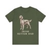 Irish Setter Dad Shirt, Vintage Dog Sketch Tee, Dog Dad Gift Irish Setter Dad Shirt, Vintage Dog Sketch Tee, Dog Dad Gift