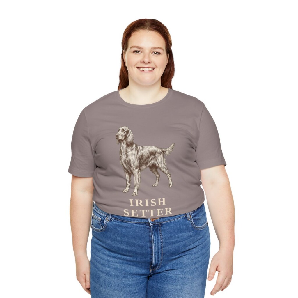Irish Setter Mom Shirt, Vintage Dog Sketch Tee, Dog Mom Gift