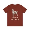 Irish Setter Lover Shirt, Vintage Dog Sketch Tee, Dog Lover Gift