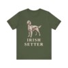 Irish Setter Lover Shirt, Vintage Dog Sketch Tee, Dog Lover Gift