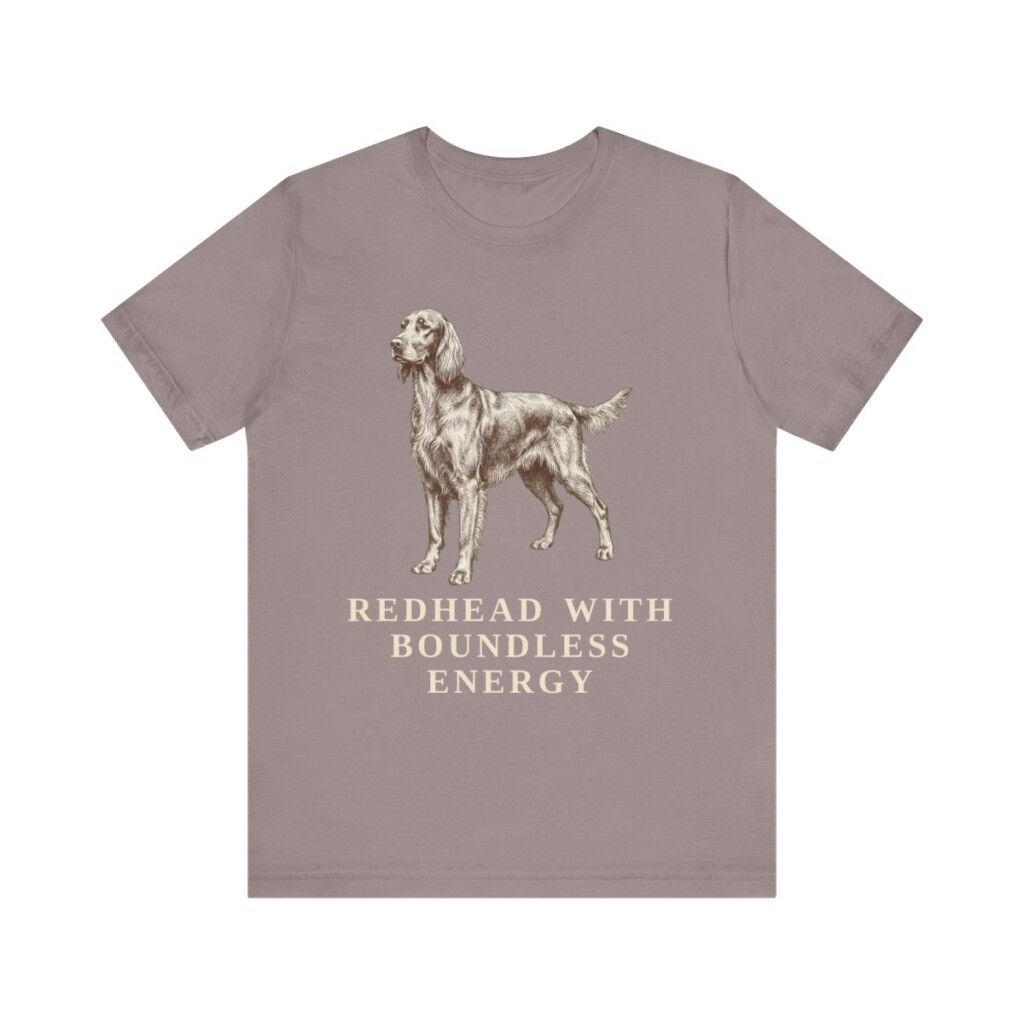 Irish Setter Humor Shirt, Vintage Dog Sketch Tee, Dog Humor Gift Irish Setter Humor Shirt, Vintage Dog Sketch Tee, Dog Humor Gift