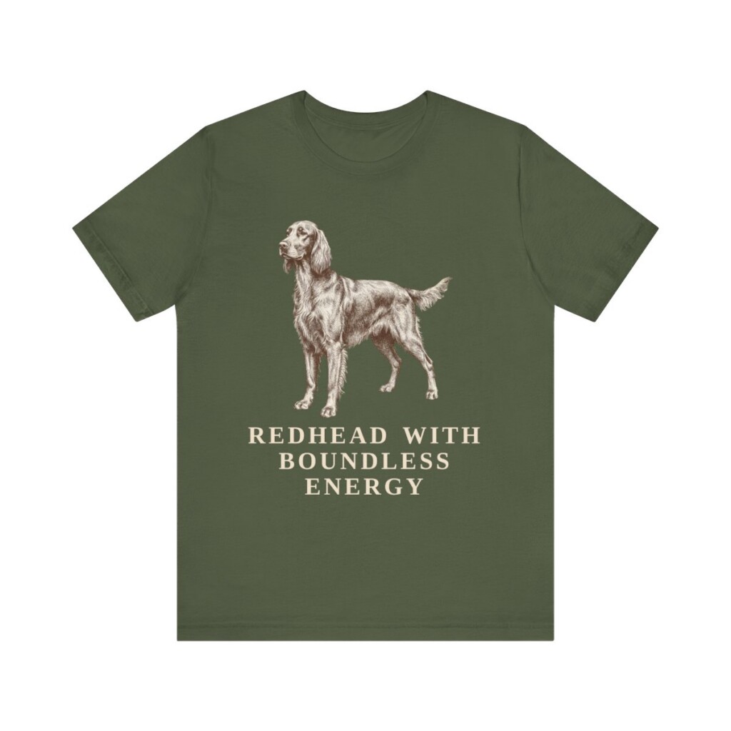 Irish Setter Humor Shirt, Vintage Dog Sketch Tee, Dog Humor Gift Irish Setter Humor Shirt, Vintage Dog Sketch Tee, Dog Humor Gift