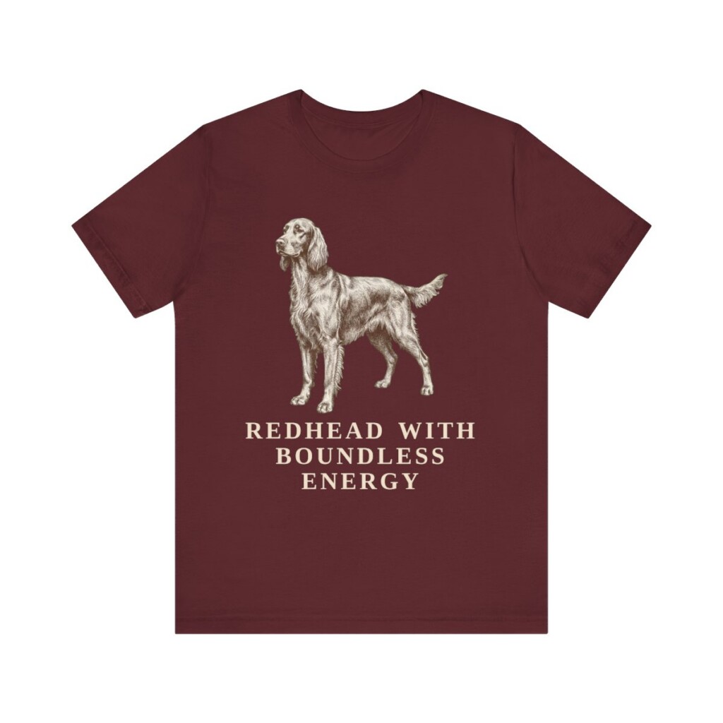 Irish Setter Humor Shirt, Vintage Dog Sketch Tee, Dog Humor Gift Irish Setter Humor Shirt, Vintage Dog Sketch Tee, Dog Humor Gift