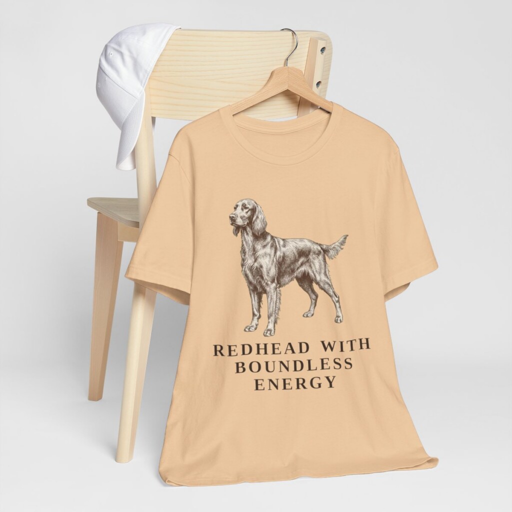 Irish Setter Humor Shirt, Vintage Dog Sketch Tee, Dog Humor Gift Irish Setter Humor Shirt, Vintage Dog Sketch Tee, Dog Humor Gift