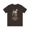 Irish Terrier Dad Shirt, Vintage Dog Sketch Tee, Dog Dad Gift Irish Terrier Dad Shirt, Vintage Dog Sketch Tee, Dog Dad Gift