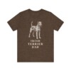 Irish Terrier Dad Shirt, Vintage Dog Sketch Tee, Dog Dad Gift Irish Terrier Dad Shirt, Vintage Dog Sketch Tee, Dog Dad Gift