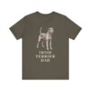 Irish Terrier Dad Shirt, Vintage Dog Sketch Tee, Dog Dad Gift Irish Terrier Dad Shirt, Vintage Dog Sketch Tee, Dog Dad Gift