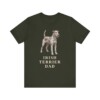 Irish Terrier Dad Shirt, Vintage Dog Sketch Tee, Dog Dad Gift Irish Terrier Dad Shirt, Vintage Dog Sketch Tee, Dog Dad Gift