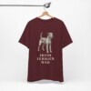 Irish Terrier Dad Shirt, Vintage Dog Sketch Tee, Dog Dad Gift Irish Terrier Dad Shirt, Vintage Dog Sketch Tee, Dog Dad Gift