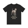 Irish Terrier Mom Shirt, Vintage Dog Sketch Tee, Dog Mom Gift
