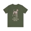Irish Terrier Mom Shirt, Vintage Dog Sketch Tee, Dog Mom Gift