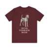 Irish Terrier Mom Shirt, Vintage Dog Sketch Tee, Dog Mom Gift