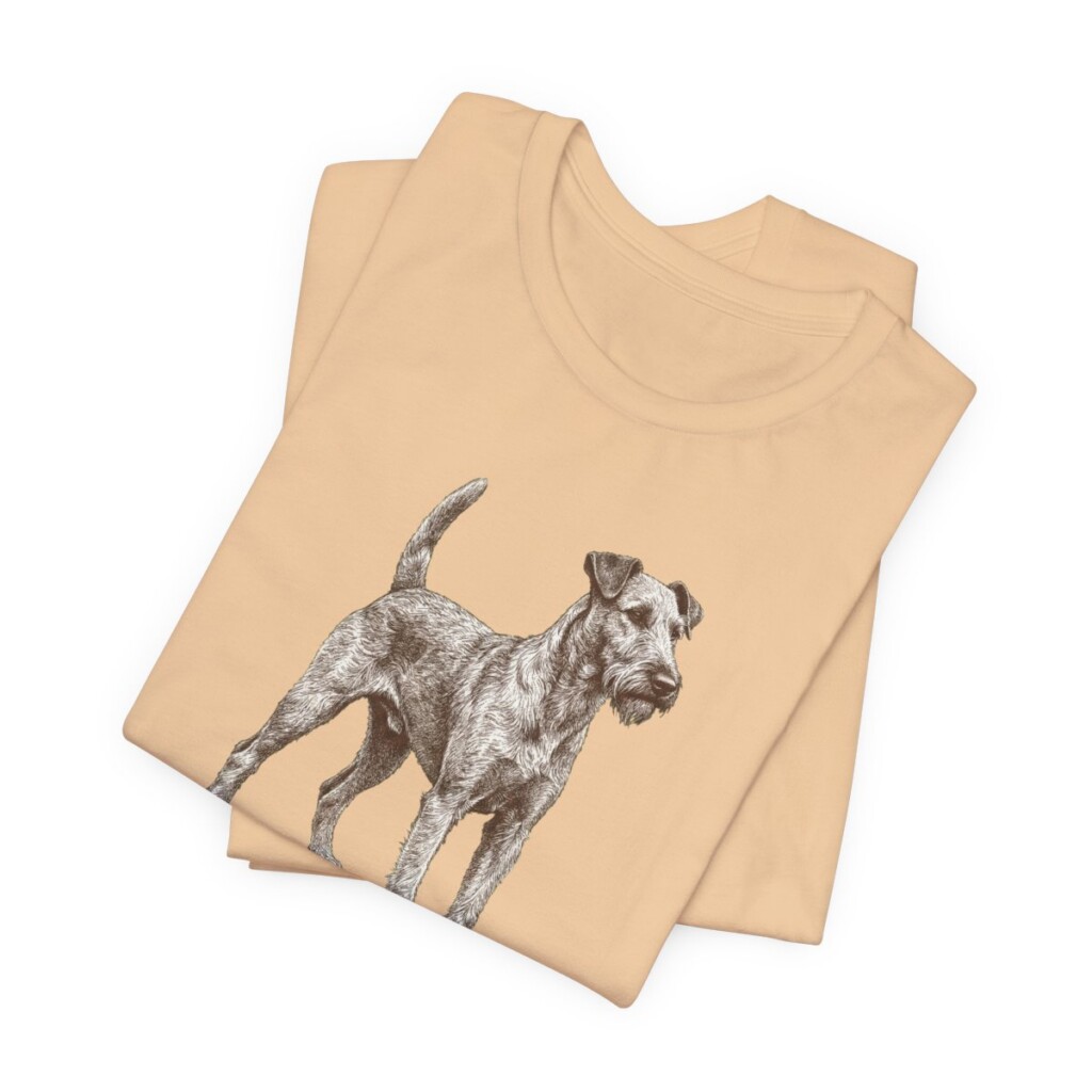 Irish Terrier Mom Shirt, Vintage Dog Sketch Tee, Dog Mom Gift