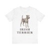 Irish Terrier Lover Shirt, Vintage Dog Sketch Tee, Dog Lover Gift Irish Terrier Lover Shirt, Vintage Dog Sketch Tee, Dog Lover Gift