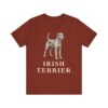 Irish Terrier Lover Shirt, Vintage Dog Sketch Tee, Dog Lover Gift Irish Terrier Lover Shirt, Vintage Dog Sketch Tee, Dog Lover Gift
