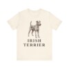 Irish Terrier Lover Shirt, Vintage Dog Sketch Tee, Dog Lover Gift Irish Terrier Lover Shirt, Vintage Dog Sketch Tee, Dog Lover Gift