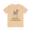 Irish Terrier Lover Shirt, Vintage Dog Sketch Tee, Dog Lover Gift Irish Terrier Lover Shirt, Vintage Dog Sketch Tee, Dog Lover Gift