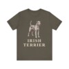 Irish Terrier Lover Shirt, Vintage Dog Sketch Tee, Dog Lover Gift Irish Terrier Lover Shirt, Vintage Dog Sketch Tee, Dog Lover Gift