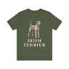 Irish Terrier Lover Shirt, Vintage Dog Sketch Tee, Dog Lover Gift Irish Terrier Lover Shirt, Vintage Dog Sketch Tee, Dog Lover Gift
