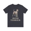 Irish Terrier Lover Shirt, Vintage Dog Sketch Tee, Dog Lover Gift Irish Terrier Lover Shirt, Vintage Dog Sketch Tee, Dog Lover Gift