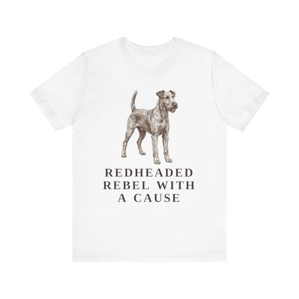 Irish Terrier Humor Shirt, Vintage Dog Sketch Tee, Dog Humor Gift Irish Terrier Humor Shirt, Vintage Dog Sketch Tee, Dog Humor Gift