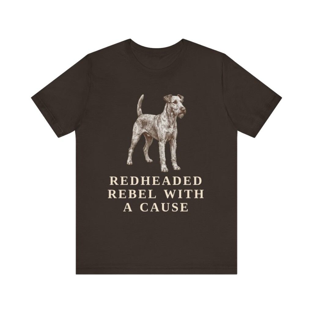 Irish Terrier Humor Shirt, Vintage Dog Sketch Tee, Dog Humor Gift Irish Terrier Humor Shirt, Vintage Dog Sketch Tee, Dog Humor Gift