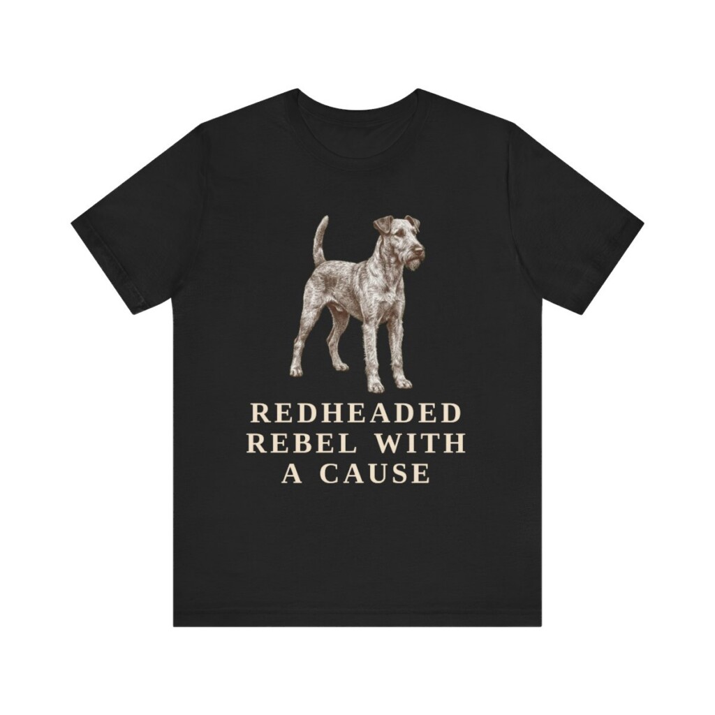 Irish Terrier Humor Shirt, Vintage Dog Sketch Tee, Dog Humor Gift Irish Terrier Humor Shirt, Vintage Dog Sketch Tee, Dog Humor Gift
