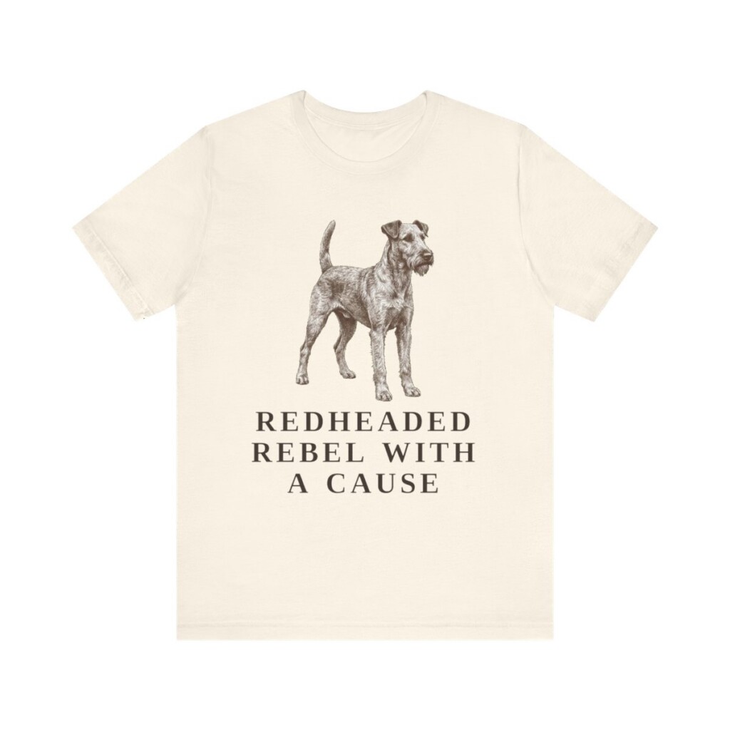 Irish Terrier Humor Shirt, Vintage Dog Sketch Tee, Dog Humor Gift Irish Terrier Humor Shirt, Vintage Dog Sketch Tee, Dog Humor Gift