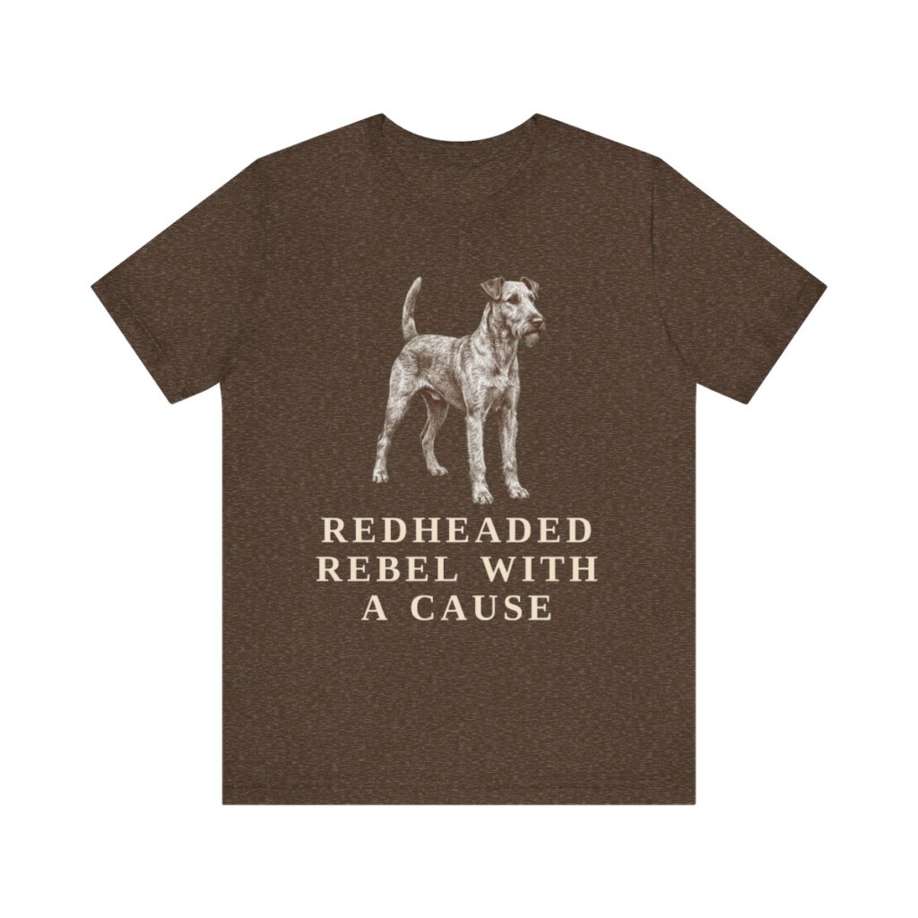 Irish Terrier Humor Shirt, Vintage Dog Sketch Tee, Dog Humor Gift Irish Terrier Humor Shirt, Vintage Dog Sketch Tee, Dog Humor Gift