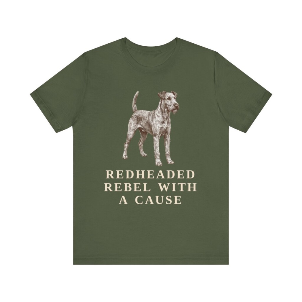 Irish Terrier Humor Shirt, Vintage Dog Sketch Tee, Dog Humor Gift Irish Terrier Humor Shirt, Vintage Dog Sketch Tee, Dog Humor Gift