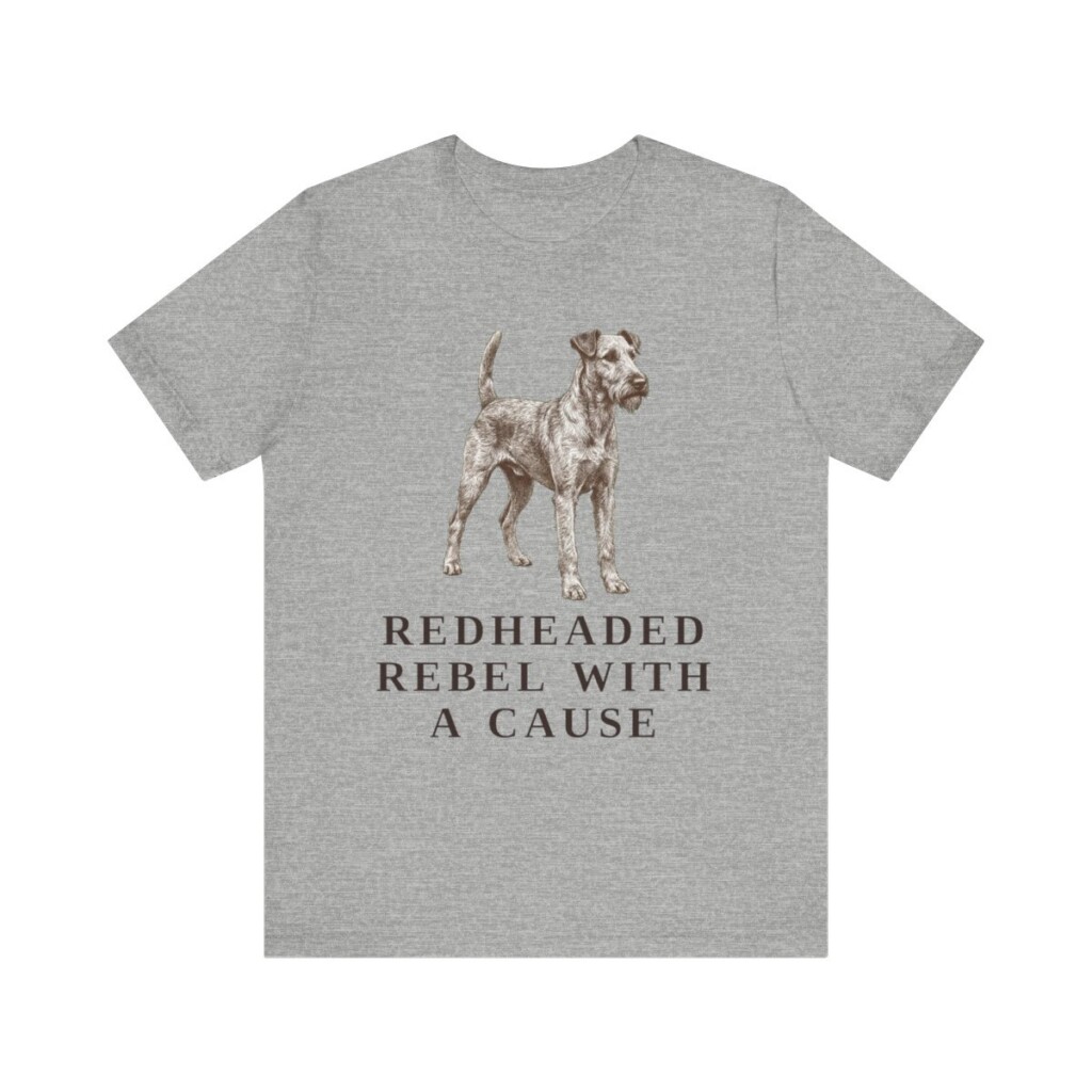 Irish Terrier Humor Shirt, Vintage Dog Sketch Tee, Dog Humor Gift Irish Terrier Humor Shirt, Vintage Dog Sketch Tee, Dog Humor Gift