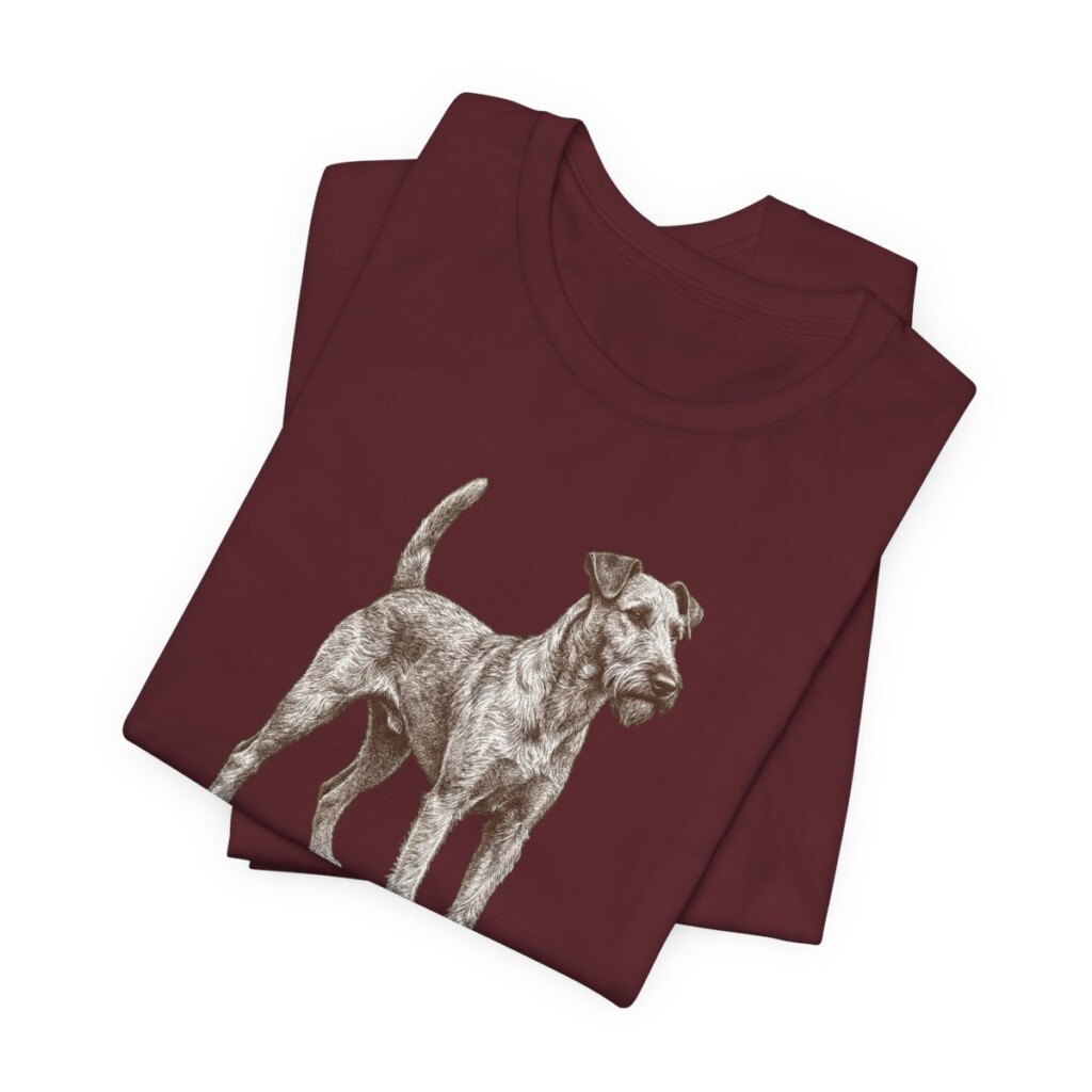 Irish Terrier Humor Shirt, Vintage Dog Sketch Tee, Dog Humor Gift Irish Terrier Humor Shirt, Vintage Dog Sketch Tee, Dog Humor Gift