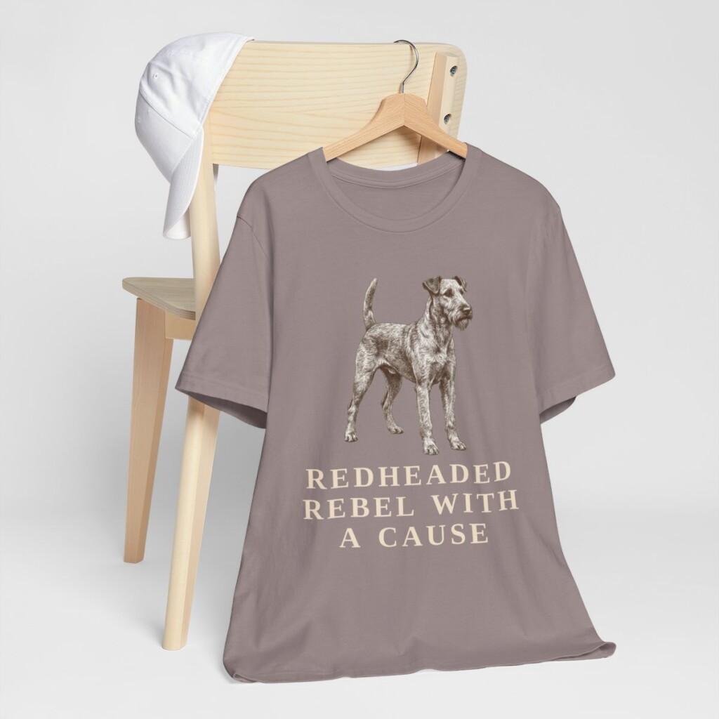 Irish Terrier Humor Shirt, Vintage Dog Sketch Tee, Dog Humor Gift Irish Terrier Humor Shirt, Vintage Dog Sketch Tee, Dog Humor Gift