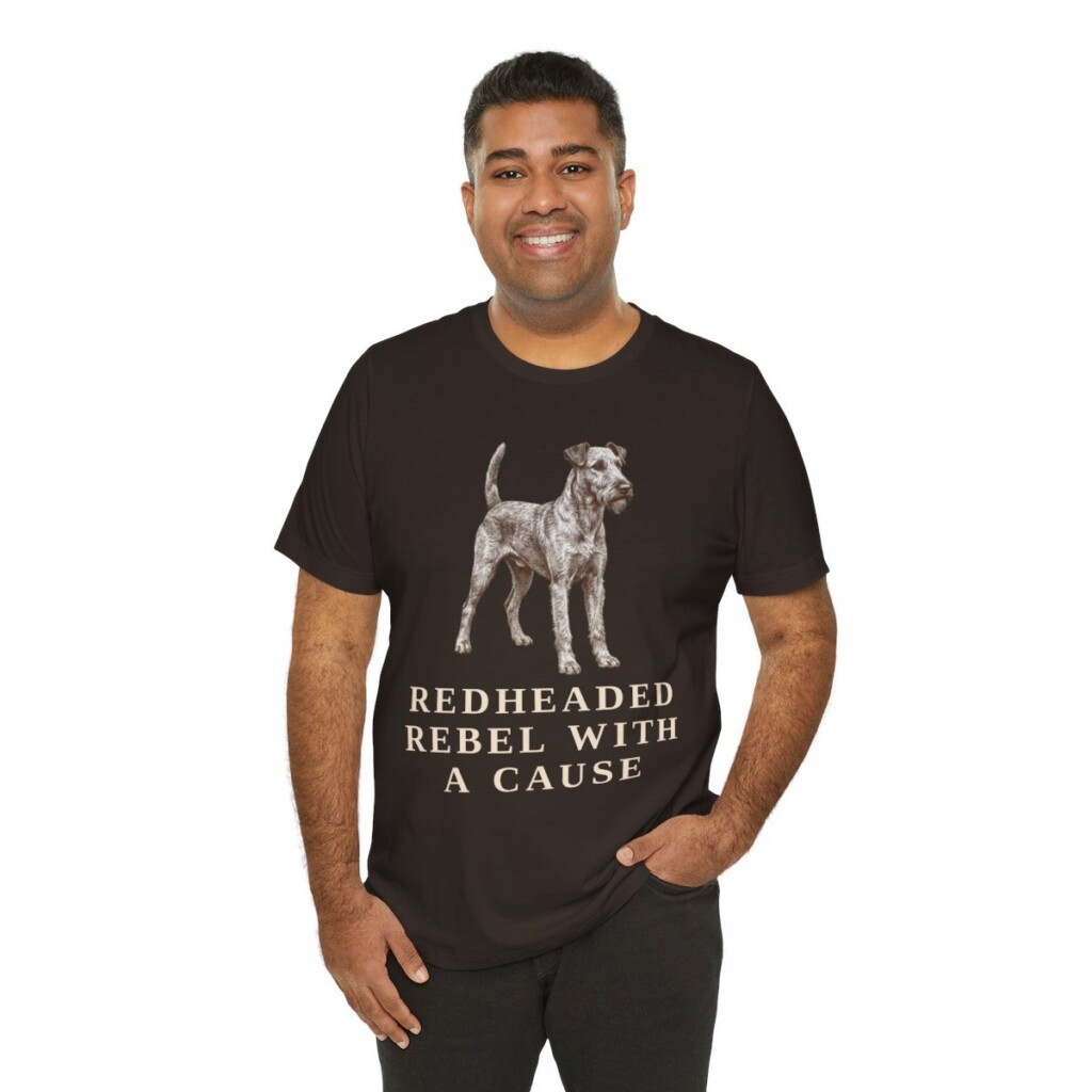 Irish Terrier Humor Shirt, Vintage Dog Sketch Tee, Dog Humor Gift Irish Terrier Humor Shirt, Vintage Dog Sketch Tee, Dog Humor Gift