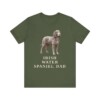 Irish Water Spaniel Dad Shirt, Vintage Dog Sketch Tee, Dog Dad Gift